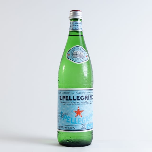 San Pellegrino Sparkling Water (9 oz).