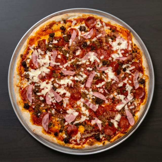 Meat Special Pizza.