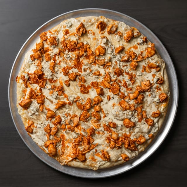 Buffalo Chicken, Blue cheese.